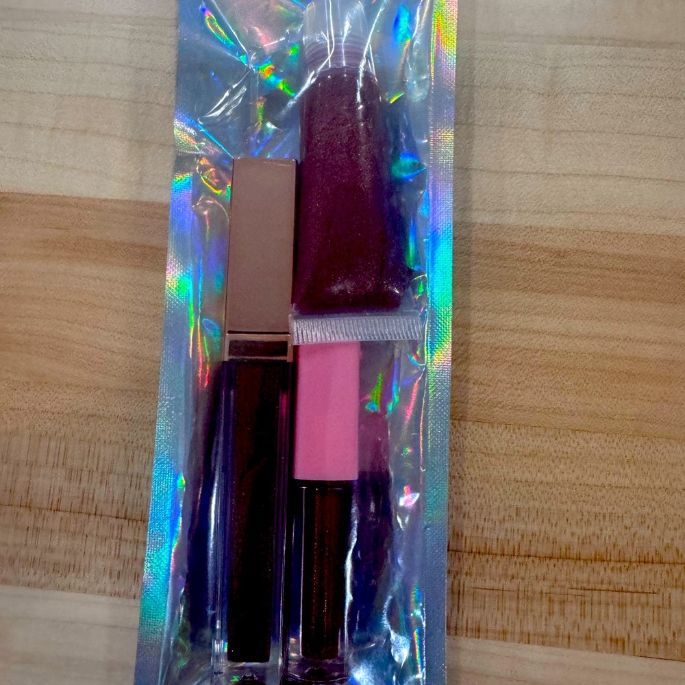 3 pack of homemade lip gloss